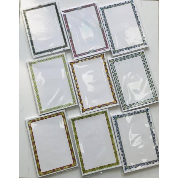 کاغذ تذهیب A4 بسته 100 برگی /عمده/